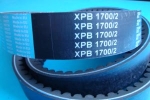 Pas uzębiony zespolony 2/XPB-1700 Quad-Power 4 Gates