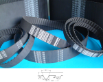 Pas zębaty 400-H-200 (50,8mm) FRK Power