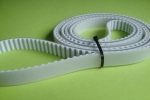 Pas zębaty łączony 25 T10-4000 "V" + nakładka PU 2mm kord stalowy