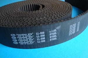 Pas zębaty HTD LL-8M-50mm (rolka 3,7mb) STEEL w metrażu PowerGrip Gates 