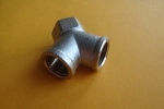 Dwójnik GW 1/4" (mosiądz-niklowany)