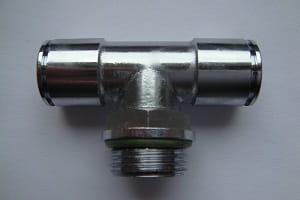 Złącze T obrotowe GZ R1/2" D=12mm (mosiądz-niklowany) Festo