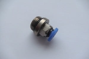 Złącze proste z uszczelką GZ R1/4" D=4mm Sang-A
