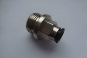 Złącze proste GZ R3/8" D=6mm 