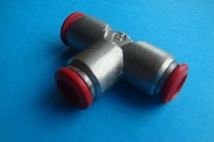 Złącze T metalowe D=8mm - D1=8mm