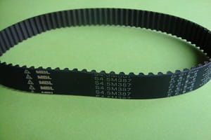 Pas zębaty S4,5M387-15mm MBL