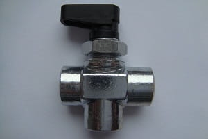 Zawór kulowy dwudrożny 3x GW 1/4"