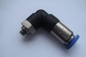 Złącze odcinające kątowe GZ M5 D=6mm Sang-A