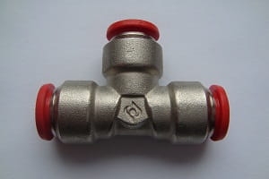 Złącze T metalowe D=12mm - D1=12mm