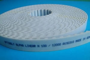 Pas zębaty Linear PU H-100/12000 (25,4mm) w metrażu Optibelt