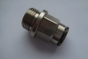 Złącze proste metalowe GZ R3/8" D=10mm