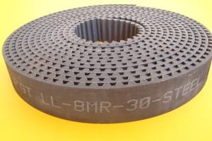 Pas zębaty LL-8MR-30mm STEEL w metrażu (rolka 5 mb)  PowerGrip GT Gates