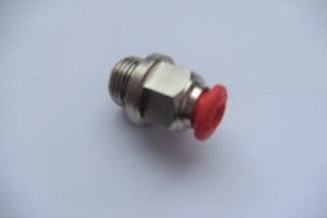 Złącze proste z uszczelką GZ R1/8" D=4mm 